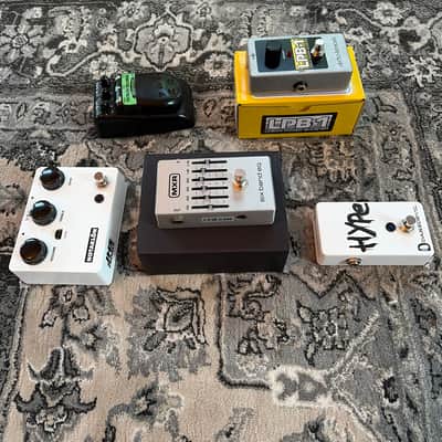 Pedal lot: JHS NOTAKLÖN, MXR Six Band EQ, Daredevil Hype, 808 Mod TS-5 Tubescreamer & EHX LPB-1 image 2