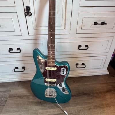 Fender Vintera '60s Jaguar with Pau Ferro Fretboard 2019 - 2023 - Ocean Turquoise image 9