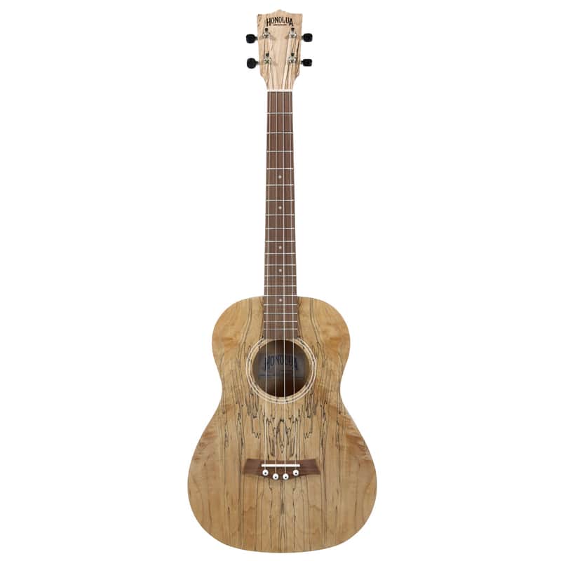 Honu Limited Edition Spalted Maple Baritone Ukulele image 1