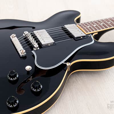 2022 Gibson Custom Shop 1959 ES-335 Murphy Lab Ultra Light Aged Ebony w/ Custombucker PAFs, Case & COA image 7