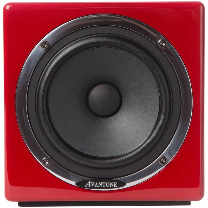Avantone Active Mixcube Studio Monitor Red Mono image 1