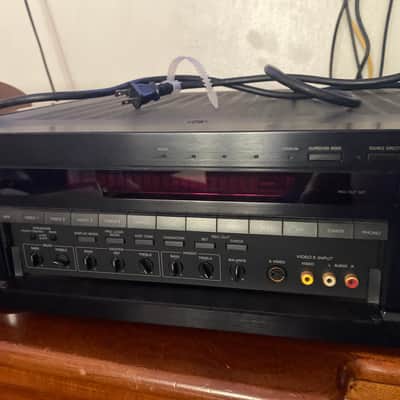 Sony vintage amplifier Ta av 670 1987 Black image 3