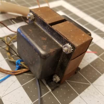 Woodward Schumacher 68W021 82P65A Transformer 235-0-235 / 6.3 / 12.6 V  Vintage Power 25V  Tested Tube Amp Project 1961 image 2