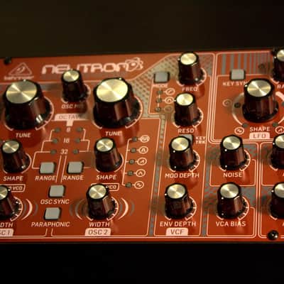 Behringer Neutron Paraphonic Analog and Semi-Modular Synthesizer 2018 - Present - Red image 2