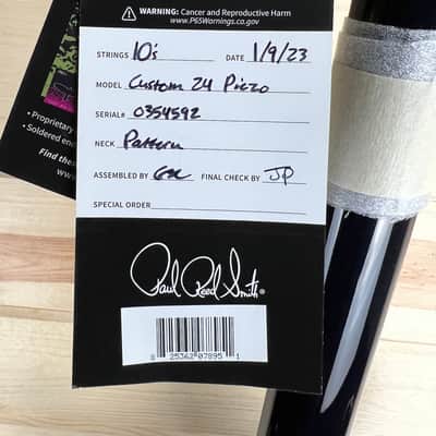 PRS Paul Reed Smith Custom 24 Piezo Cobalt Blue NEW! #4592 image 18