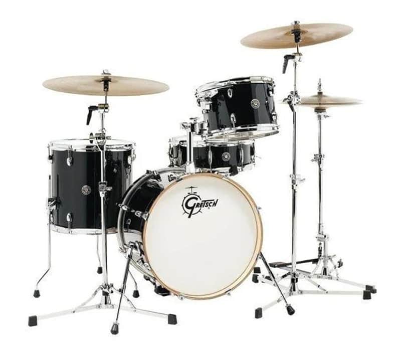 Gretsch Catalina Club Shell Pack - 8x12 14x14 14x18  Piano Black image 1