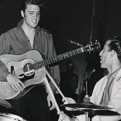 D. J. Fontana Played (Elvis Presley), 1960s Slingerland Shelbyville 2-Piece Studio Drum Set image 3
