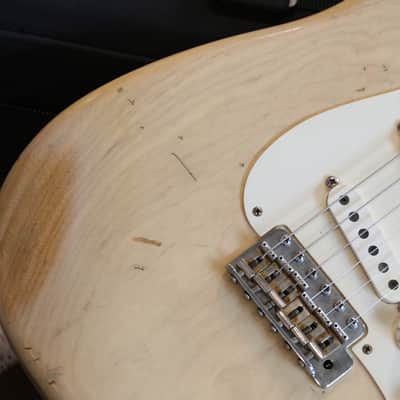 2009 Nash Guitars S-57 with Lollar Pickups Electric Guitar Blonde Factory Relic + OC image 4
