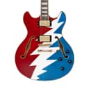 D'Angelico Limited Edition Premier Grateful Dead DC Semi-Hollow Electric Guitar