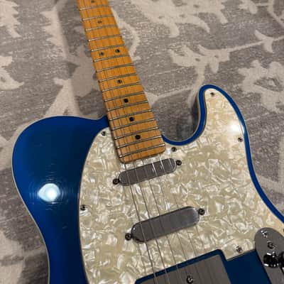 RARE 1996 Fender Telecaster Plus V2 Blue Burst & Maple Fretboard OHSC image 3