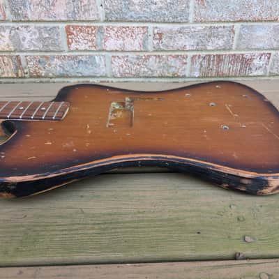 Vintage 1960's Gibson Thunderbird (Non-Reverse) Bass Guitar Husk Project! image 6