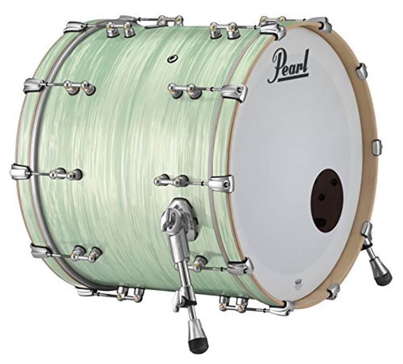 Pearl Music City Custom Pure 26"x16" Bass Drum w/o BB3 Mount, Ice Blue Oyster (RFP2616BX/C414) image 1