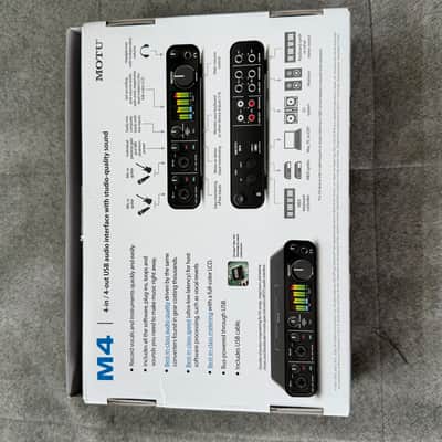 MOTU M4 USB-C Audio Interface 2019 - Present - Black image 7