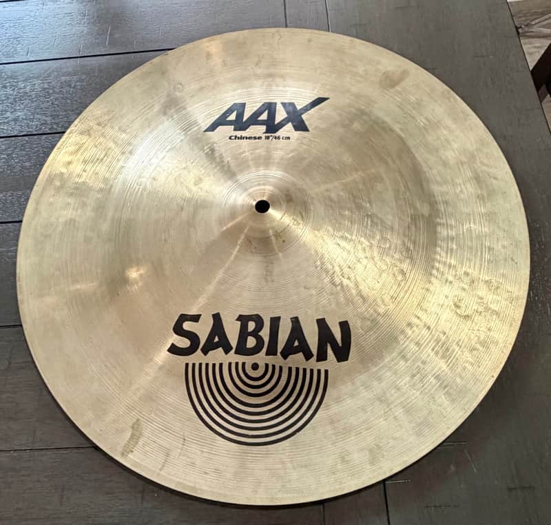 Sabian 18" AAX Chinese Cymbal 2002 - 2018 - Natural image 1