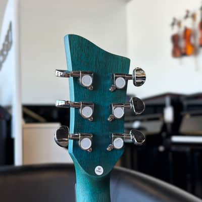Jay Turser JTA53 3/4 Acoustic Guitar - Blackwood Fingerboard, Satin Blue image 8