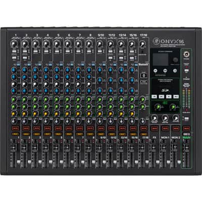 Mackie ONYX16 16 Channel Premium Analog Mixer, Authorized Dealer image 4