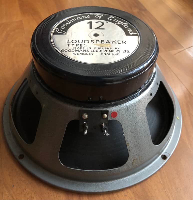 Goodmans 25 watt 16 Ohm Pulsonic  1967 image 1