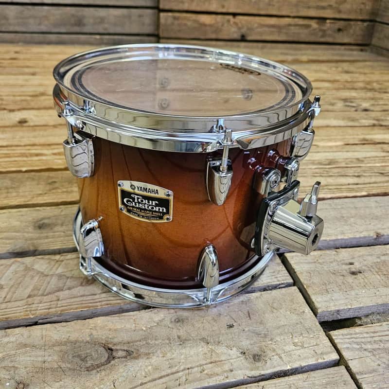 Yamaha 10" Rock Tour Tom Drum, Brown Sunburst USED! RKT2T210726 image 1