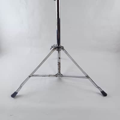 Ludwig 70s Snare Drum Stand #1355 Atlas Single-Braced Chicago USA Vintage Chrome image 8
