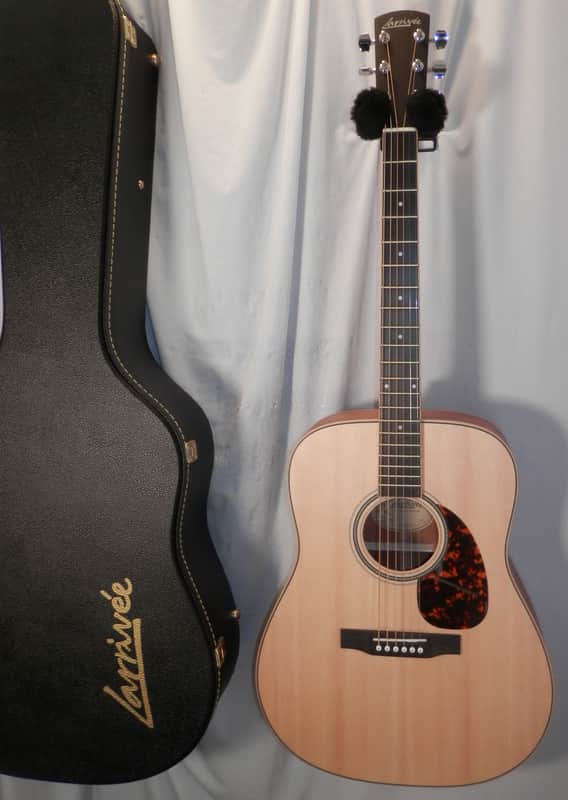 Larrivee D-03 Mahogany Recording Series Satin Finish Dreadnought Acoustic with case