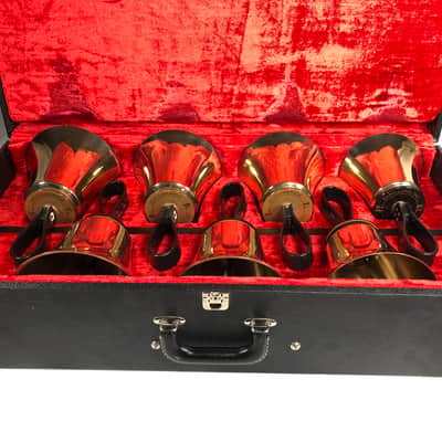 Schulmerich Handbells - Complete 3 Octave Set - 4 Cases, 37 Bells - Superb image 4