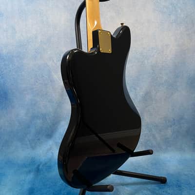 2025 Fender Japan Traditional Collection '60s Jazzmaster – Black Pearl / Gold, Matching Headstock, MIJ image 12
