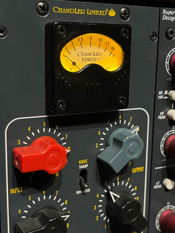 Chandler Limited EMI TG Opto 500 Series Compressor Module 2010s - Blue image 1