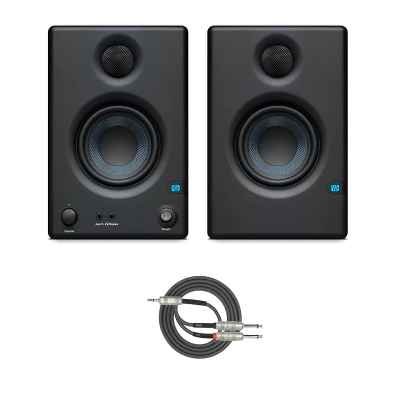 PreSonus Eris 3.5 3.5-Inch Low-Frequency Studio Monitor (PAIR) with Cable image 1
