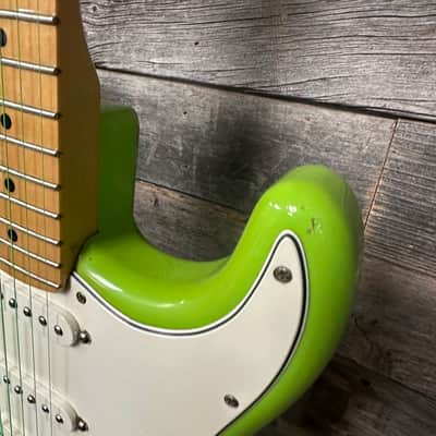 Fender Alien Green Mexican Stratocaster image 7