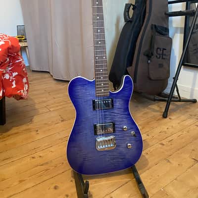 G&L Asat Tribute Deluxe Blueburst 2015 - Satin image 1
