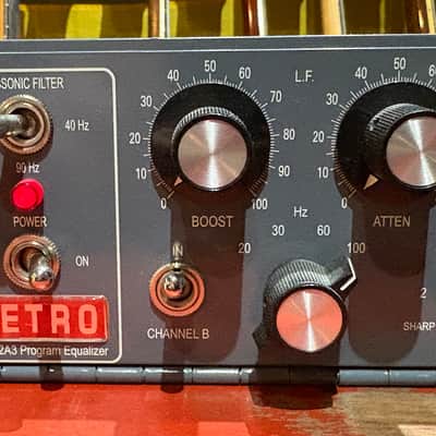 Retro Instruments 2A3 Dual Program Tube EQ Serial #001 Prototype image 6