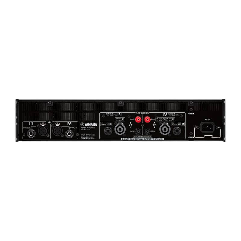 Yamaha PX10 Dual-Channel Power Amplifier 2016 - Present - Black image 1