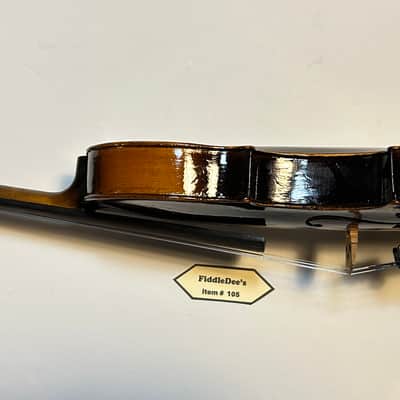 Vintage 4/4 Unlabeled Copy of Antonio Stradivarius 1905-1910 - Dark Finish image 5