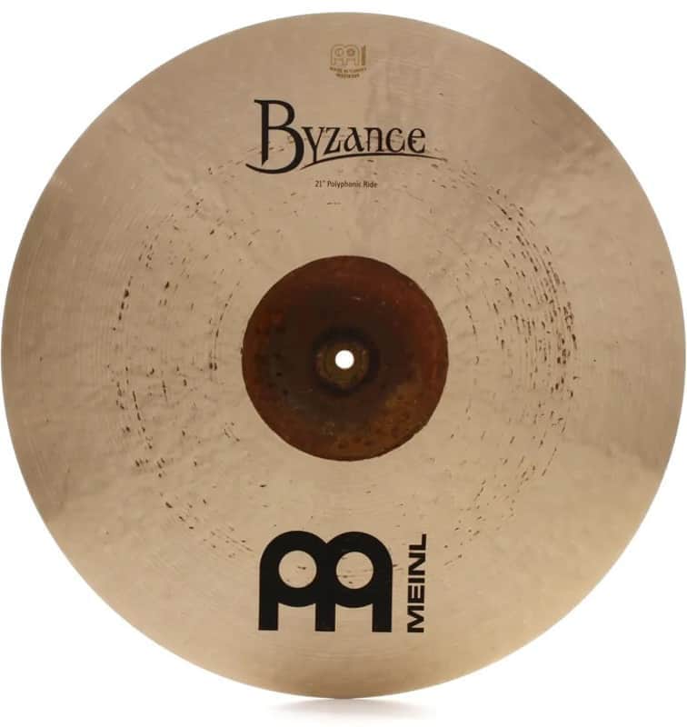 Meinl 21" Byzance Traditional Polyphonic Ride Cymbal B21POR image 1