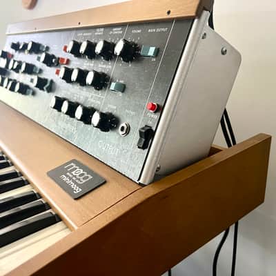 Moog Minimoog Model D Reissue 44-Key Monophonic Synthesizer (2016) 2016 - 2017 - Black / Wood image 5