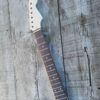 21 fret classic Guitar Neck Replacement, Stainless Steel Frets, bone nut image 5