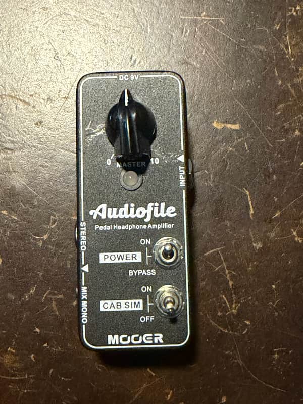 Mooer Audiofile Headphone Amplifier 2010s - Black image 1