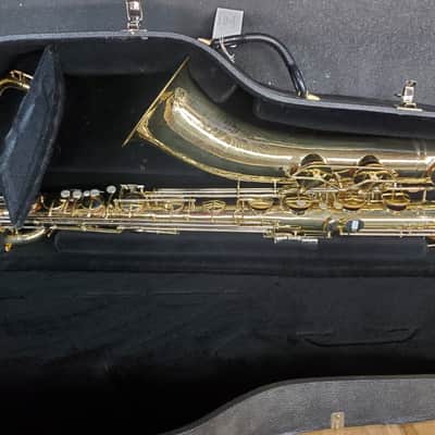 King Super 20 Bari Sax 1960 - Lacquered Brass image 1