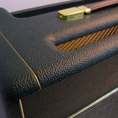 Marshall Plexi / Bluesbreaker / JTM / 18W style Green Tolex Headshell Amp Shell image 4