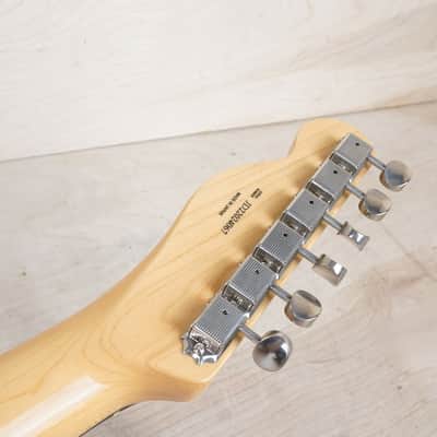 Fender FSR Made in Japan Traditional '60s Telecaster Black w/ Matching Headstock 2022 Black MIJ Gold Anodized Pickguard w/ Gig Bag image 5