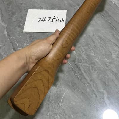 Custom 24.75 inch short scale roasted flame maple electric guitar neck 22 fret image 5