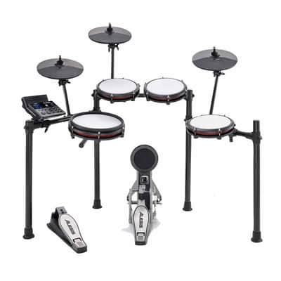 Alesis NITRO MAX KIT 8-Piece Mesh Electronic Drum Kit Set with Bluetooth - Open Box Mint image 1