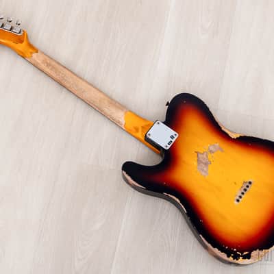 Fender Custom Shop 1963 Telecaster Heavy Relic Sunburst image 11