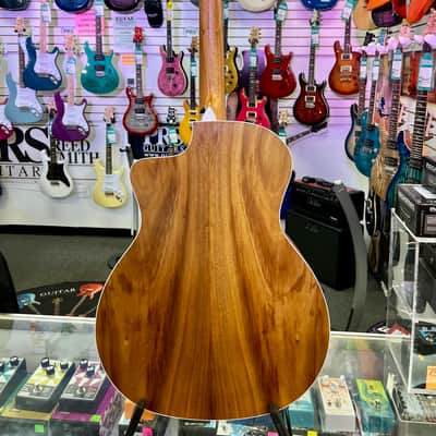Taylor 214ce-K Acoustic Electric Torrefied Spruce Top, Hawaiian Koa Back and Sides with Soft Case image 6