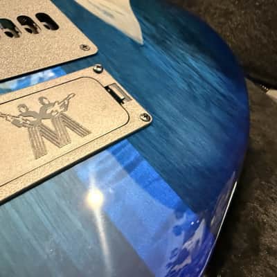 Ernie Ball Music Man BFR Majesty 6 - Blue Ink image 10