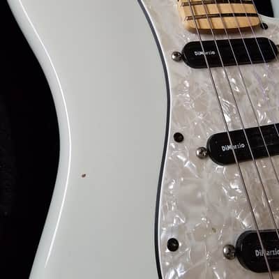 Warmoth Strat Body and Warmoth Strat Neck Custom Build Stratocaster 2022 - Daphne Blue image 14