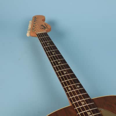 1960s Vintage Fender Newporter Acoustic Guitar Mahogany w/ Case Excellent Con. image 18