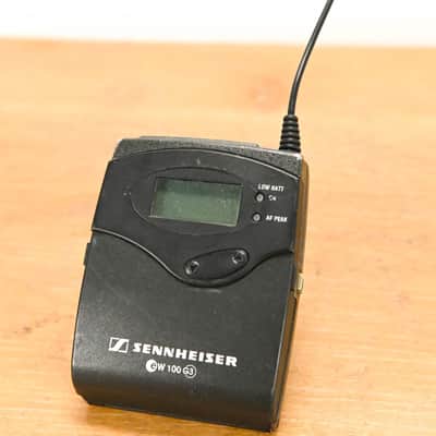 Sennheiser ew 100 G3 Bodypack Wireless System - A Range NO POWER SUPPLY CG01YPH image 10