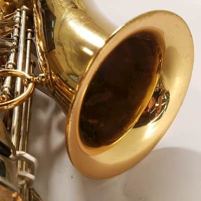Reynolds Alto Saxophone, USA, Lacquered Brass, very good condition, complete with case/neck/MP. image 10