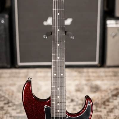 Suhr Pete Thorn Custom HSS Electric Guitar - Red Sparkle image 4